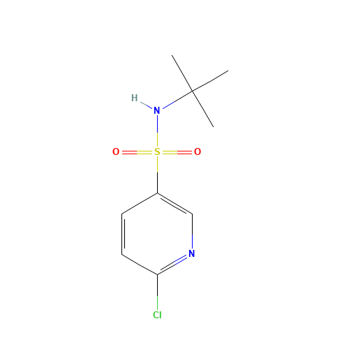 N-tert-butyl-6-chloropyridine-3-sulfonamide (CAS: 622797-98-2) - Related Chemical Product