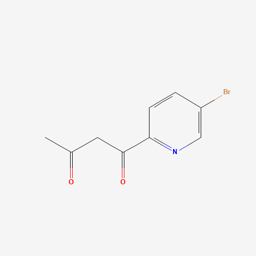 1-(5-bromopyridin-2-yl)butane-1,3-dione (CAS: 1020042-37-8) - Related Chemical Product