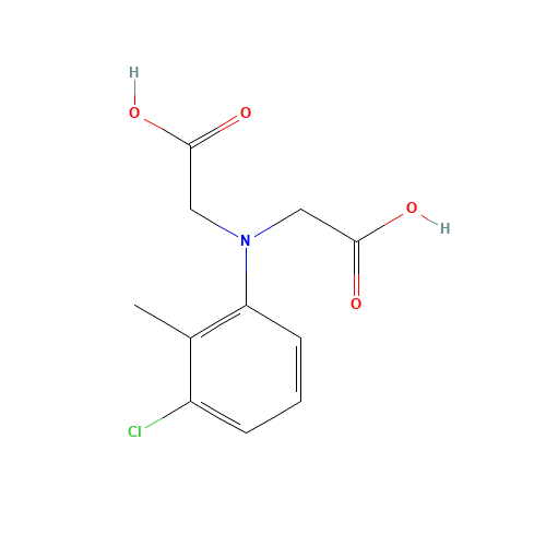 2-[N-(carboxymethyl)-3-chloro-2-methylanilino]acetic acid (CAS: 1190891-09-8) - Related Chemical Product