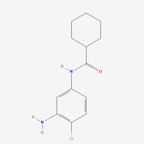 N-(3-amino-4-chlorophenyl)cyclohexanecarboxamide (CAS: 916052-06-7) - Related Chemical Product