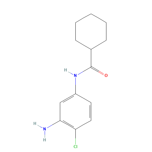 N-(3-amino-4-chlorophenyl)cyclohexanecarboxamide (CAS: 916052-06-7) - Related Chemical Product