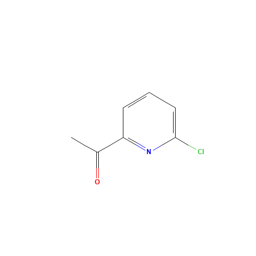 1-(6-chloropyridin-2-yl)ethanone (CAS: 152356-57-5) - Chemical Structure and Molecular Formula 