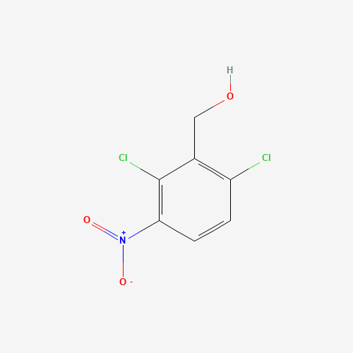 (2,6-dichloro-3-nitrophenyl)methanol (CAS: 160647-01-8) - Chemical Structure and Molecular Formula 