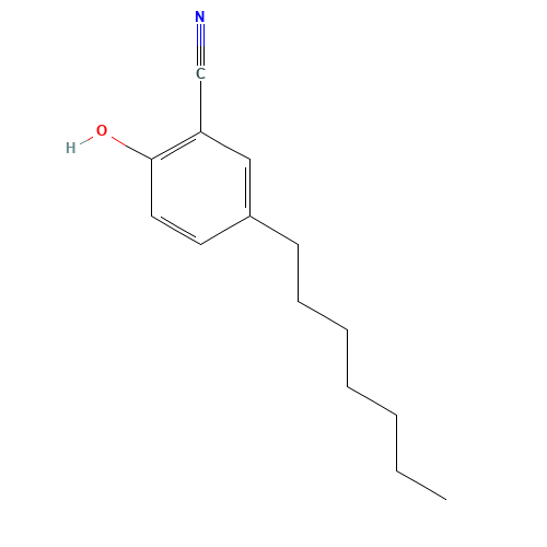 5-heptyl-2-hydroxybenzonitrile (CAS: 52899-66-8) - Related Chemical Product