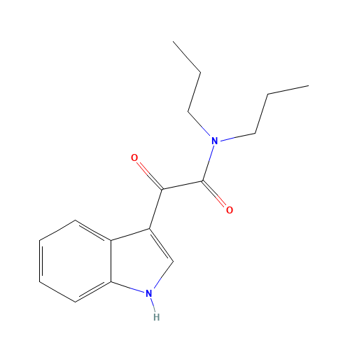 2-(1H-indol-3-yl)-2-oxo-N,N-dipropylacetamide (CAS: 52061-52-6) - Related Chemical Product