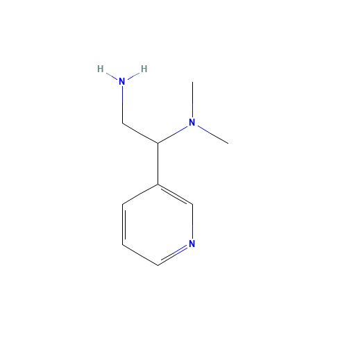 N,N-dimethyl-1-pyridin-3-ylethane-1,2-diamine (CAS: 638220-38-9) - Related Chemical Product