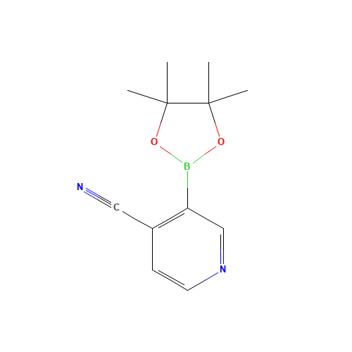 3-(4,4,5,5-tetramethyl-1,3,2-dioxaborolan-2-yl)pyridine-4-carbonitrile (CAS: 878194-91-3) - Related Chemical Product