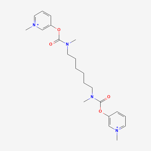 (1-methylpyridin-1-ium-3-yl) N-methyl-N-[6-[methyl-(1-methylpyridin-1-ium-3-yl)oxycarbonylamino]hexyl]carbamate (CAS: 17299-00-2) - Related Chemical Product