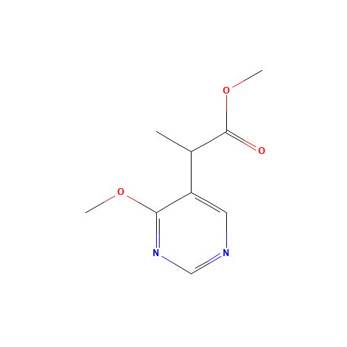 methyl 2-(4-methoxypyrimidin-5-yl)propanoate (CAS: 1190392-39-2) - Related Chemical Product