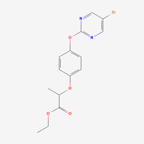 ethyl 2-[4-(5-bromopyrimidin-2-yl)oxyphenoxy]propanoate (CAS: 69055-51-2) - Related Chemical Product