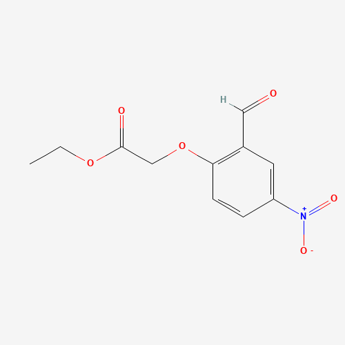ethyl 2-(2-formyl-4-nitrophenoxy)acetate (CAS: 51336-43-7) - Related Chemical Product