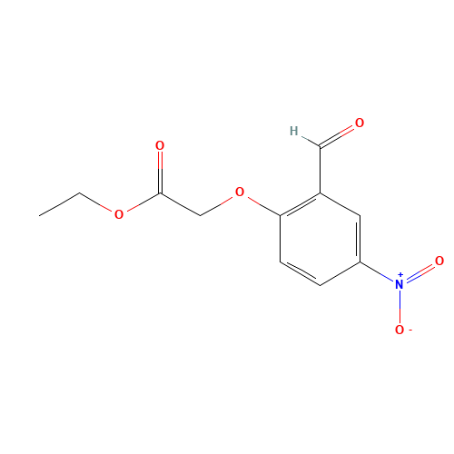 ethyl 2-(2-formyl-4-nitrophenoxy)acetate (CAS: 51336-43-7) - Related Chemical Product