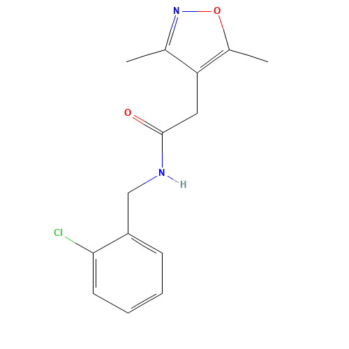 N-[(2-chlorophenyl)methyl]-2-(3,5-dimethyl-1,2-oxazol-4-yl)acetamide (CAS: 959863-28-6) - Related Chemical Product
