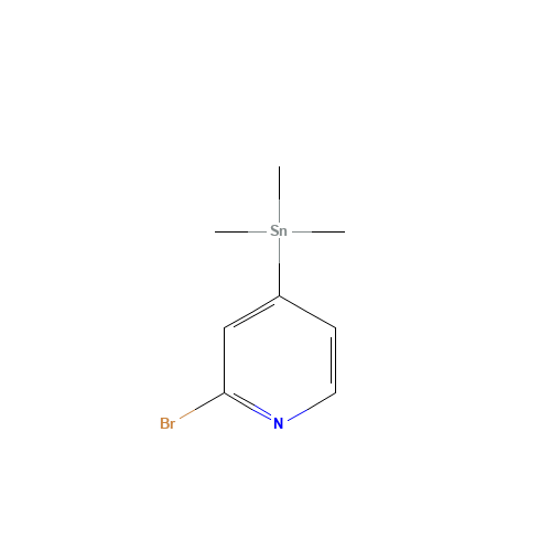 (2-bromopyridin-4-yl)-trimethylstannane (CAS: 697300-77-9) - Related Chemical Product