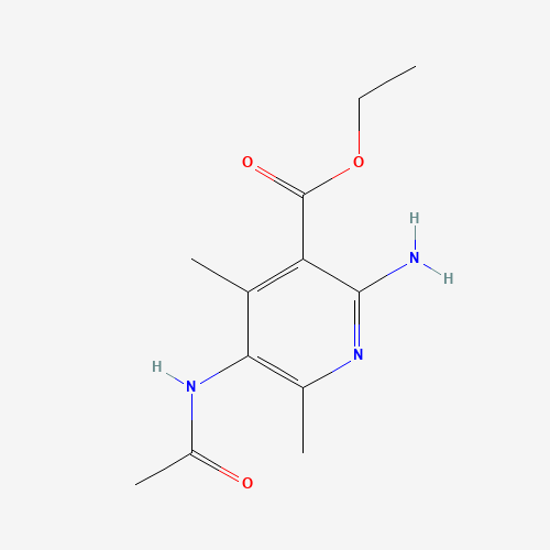 ethyl 5-acetamido-2-amino-4,6-dimethylpyridine-3-carboxylate (CAS: 51076-33-6) - Related Chemical Product