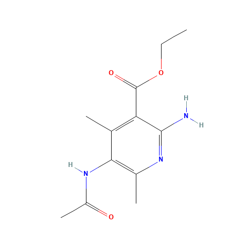 ethyl 5-acetamido-2-amino-4,6-dimethylpyridine-3-carboxylate (CAS: 51076-33-6) - Related Chemical Product