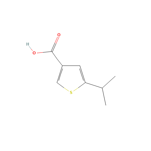 5-propan-2-ylthiophene-3-carboxylic acid (CAS: 123418-51-9) - Related Chemical Product