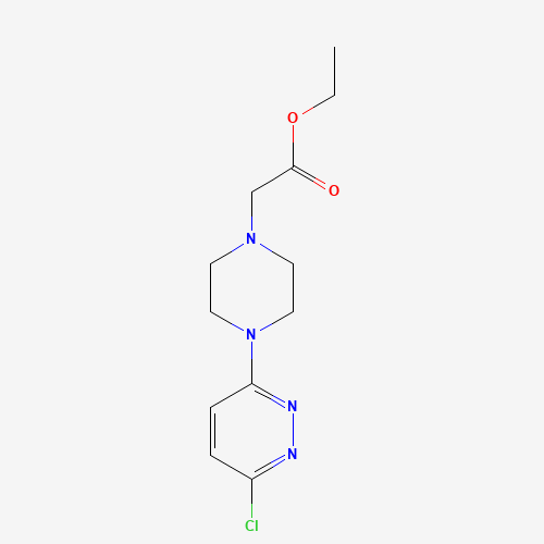 ethyl 2-[4-(6-chloropyridazin-3-yl)piperazin-1-yl]acetate (CAS: 1169699-51-7) - Related Chemical Product