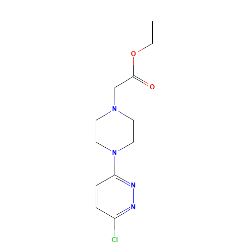 ethyl 2-[4-(6-chloropyridazin-3-yl)piperazin-1-yl]acetate (CAS: 1169699-51-7) - Related Chemical Product