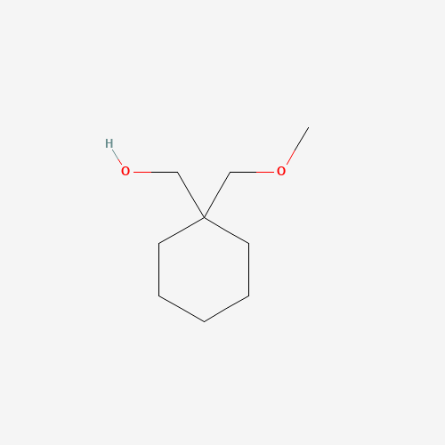 [1-(methoxymethyl)cyclohexyl]methanol (CAS: 956518-76-6) - Chemical Structure and Molecular Formula 
