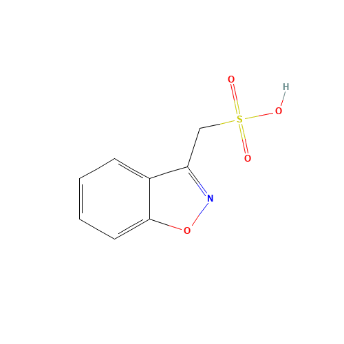 1,2-benzoxazol-3-ylmethanesulfonic acid (CAS: 342623-49-8) - Related Chemical Product