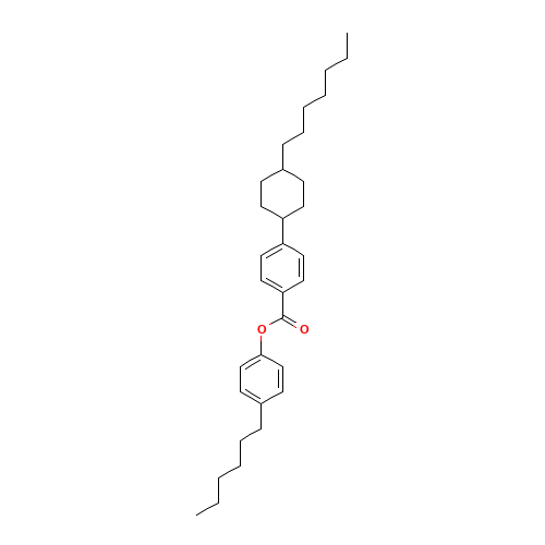 (4-hexylphenyl) 4-(4-heptylcyclohexyl)benzoate (CAS: 84601-00-3) - Related Chemical Product