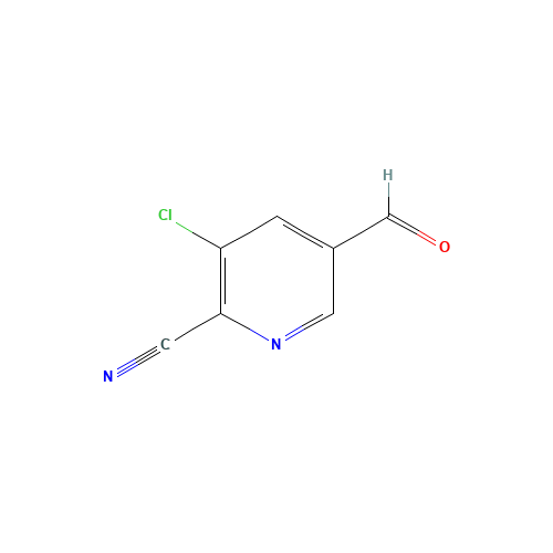 3-chloro-5-formylpyridine-2-carbonitrile (CAS: 1198016-37-3) - Related Chemical Product