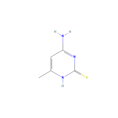 4-amino-6-methyl-1H-pyrimidine-2-thione (CAS: 89180-08-5) - Related Chemical Product