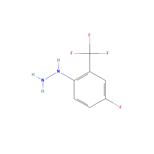 [4-fluoro-2-(trifluoromethyl)phenyl]hydrazine (CAS: 754973-91-6) - Related Chemical Product