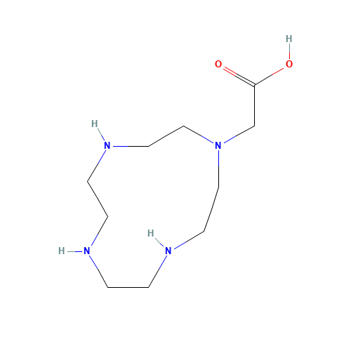2-(1,4,7,10-tetrazacyclododec-1-yl)acetic acid (CAS: 170454-90-7) - Related Chemical Product