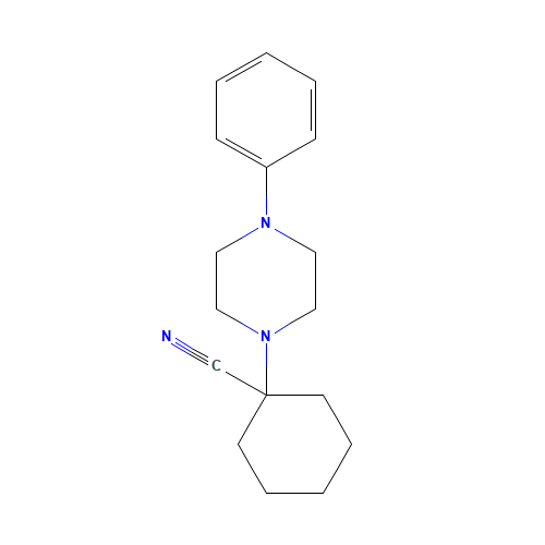 1-(4-phenylpiperazin-1-yl)cyclohexane-1-carbonitrile (CAS: 39230-30-3) - Related Chemical Product