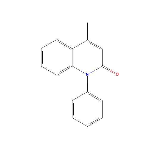 4-methyl-1-phenylquinolin-2-one (CAS: 2540-30-9) - Related Chemical Product