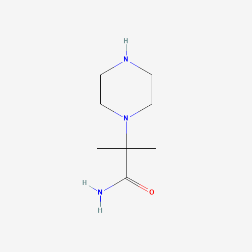 2-methyl-2-piperazin-1-ylpropanamide (CAS: 288379-86-2) - Related Chemical Product