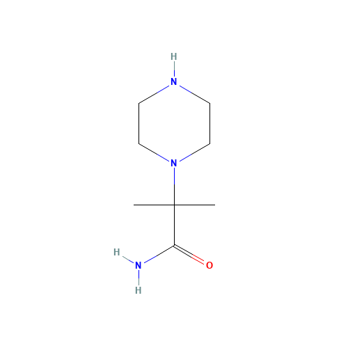 2-methyl-2-piperazin-1-ylpropanamide (CAS: 288379-86-2) - Related Chemical Product