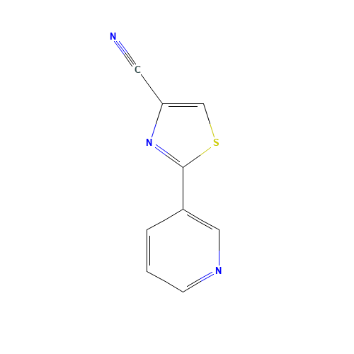 2-pyridin-3-yl-1,3-thiazole-4-carbonitrile (CAS: 685120-98-3) - Related Chemical Product