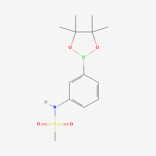 N-[3-(4,4,5,5-tetramethyl-1,3,2-dioxaborolan-2-yl)phenyl]methanesulfonamide (CAS: 305448-92-4) - Related Chemical Product