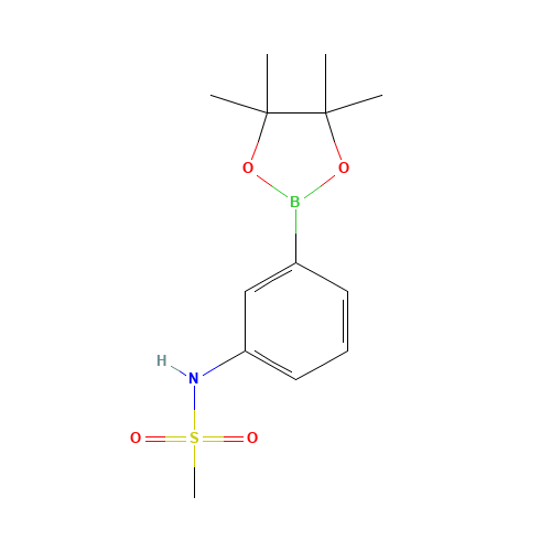 N-[3-(4,4,5,5-tetramethyl-1,3,2-dioxaborolan-2-yl)phenyl]methanesulfonamide (CAS: 305448-92-4) - Related Chemical Product
