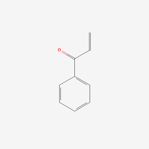 1-phenylprop-2-en-1-one (CAS: 768-03-6) - Chemical Structure and Molecular Formula 