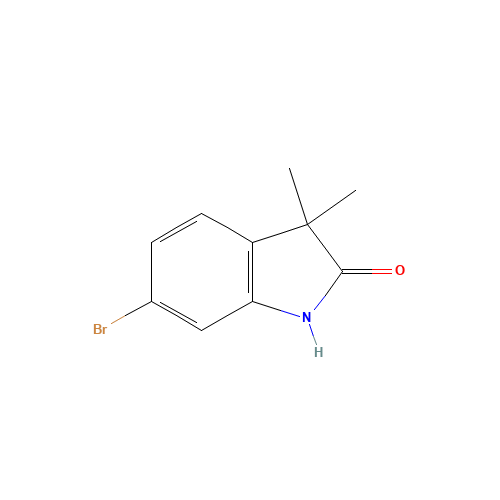 6-bromo-3,3-dimethyl-1H-indol-2-one (CAS: 158326-84-2) - Related Chemical Product