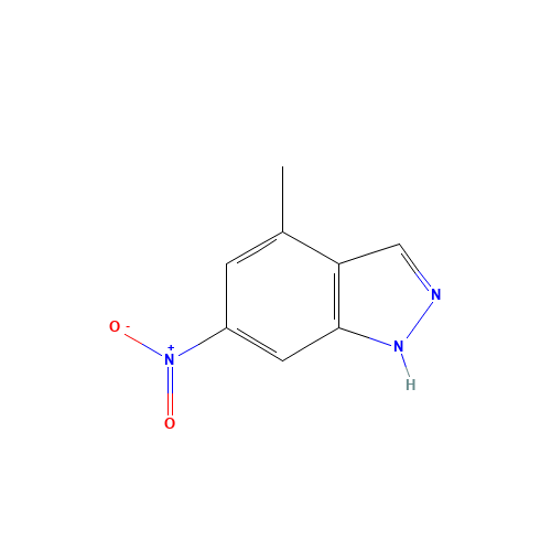 4-methyl-6-nitro-1H-indazole (CAS: 885520-77-4) - Related Chemical Product