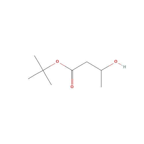 tert-butyl 3-hydroxybutanoate (CAS: 90435-23-7) - Chemical Structure and Molecular Formula 