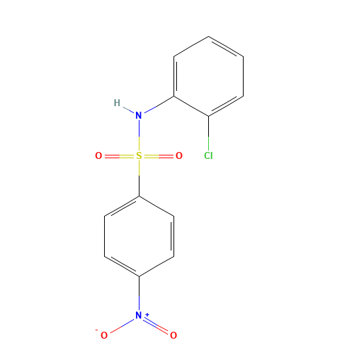 N-(2-chlorophenyl)-4-nitrobenzenesulfonamide (CAS: 63132-66-1) - Related Chemical Product
