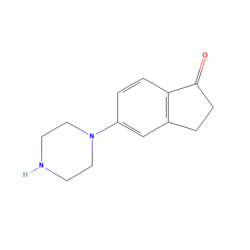 5-piperazin-1-yl-2,3-dihydroinden-1-one (CAS: 868245-03-8) - Related Chemical Product
