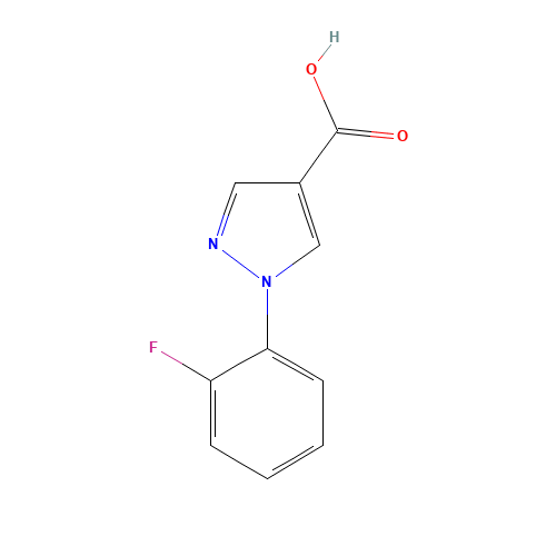 1-(2-fluorophenyl)pyrazole-4-carboxylic acid (CAS: 1134310-63-6) - Related Chemical Product