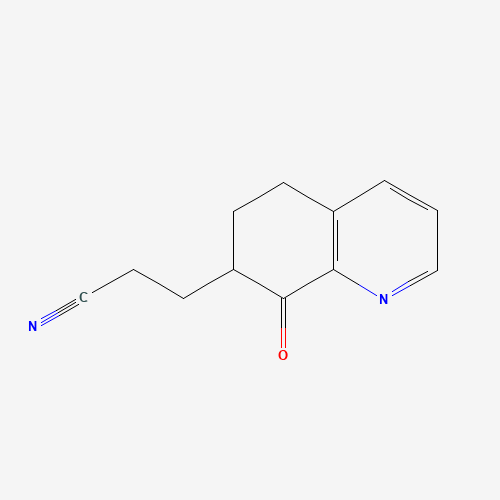 3-(8-oxo-6,7-dihydro-5H-quinolin-7-yl)propanenitrile (CAS: 909909-07-5) - Related Chemical Product