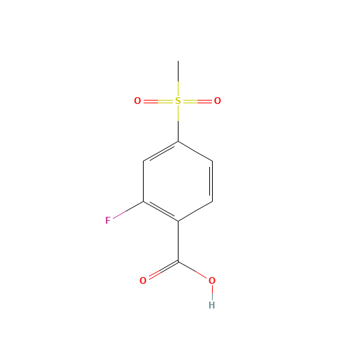 2-fluoro-4-methylsulfonylbenzoic acid (CAS: 142994-04-5) - Related Chemical Product