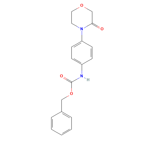benzyl N-[4-(3-oxomorpholin-4-yl)phenyl]carbamate (CAS: 1313613-18-1) - Related Chemical Product