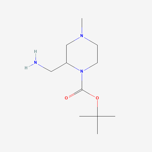 tert-butyl 2-(aminomethyl)-4-methylpiperazine-1-carboxylate (CAS: 549479-81-4) - Related Chemical Product