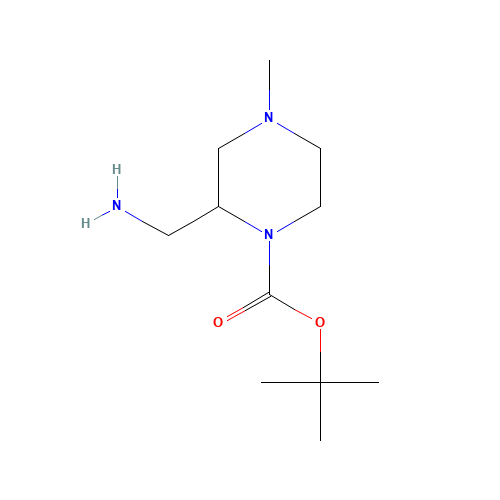 tert-butyl 2-(aminomethyl)-4-methylpiperazine-1-carboxylate (CAS: 549479-81-4) - Related Chemical Product