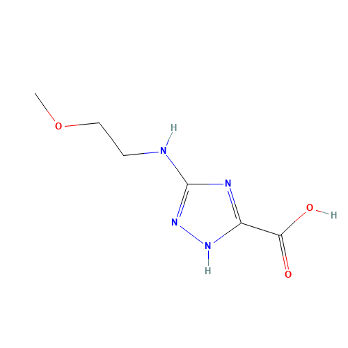 3-(2-methoxyethylamino)-1H-1,2,4-triazole-5-carboxylic acid (CAS: 1369960-87-1) - Related Chemical Product